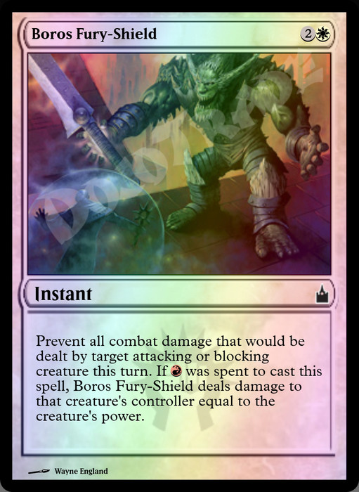 Boros Fury-Shield FOIL