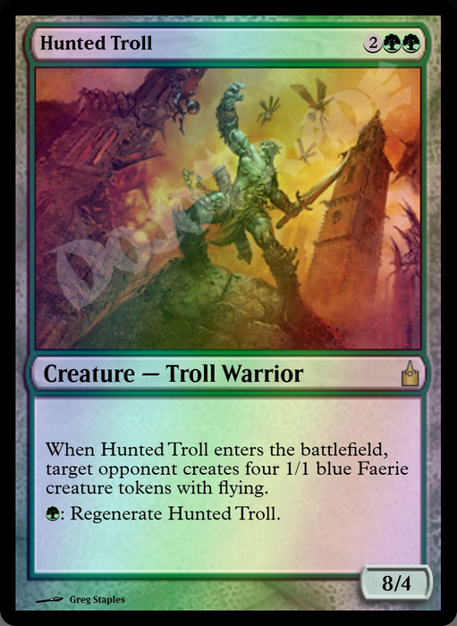 Hunted Troll FOIL