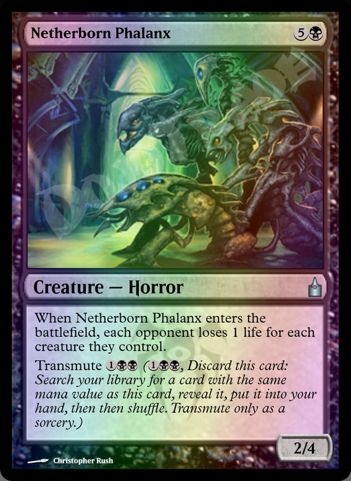 Netherborn Phalanx FOIL