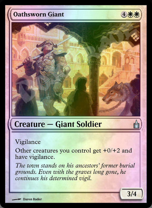 Oathsworn Giant FOIL