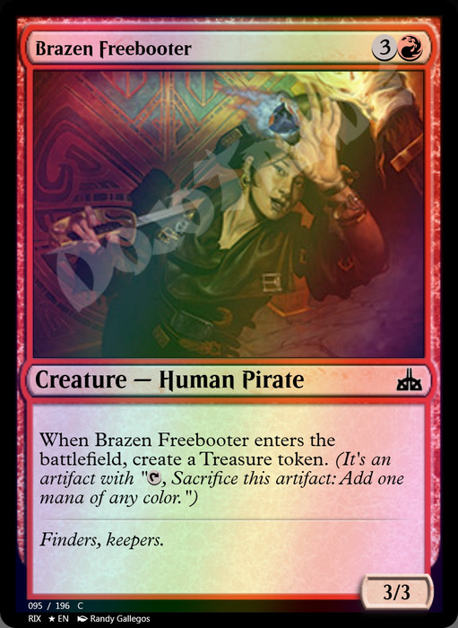 Brazen Freebooter FOIL