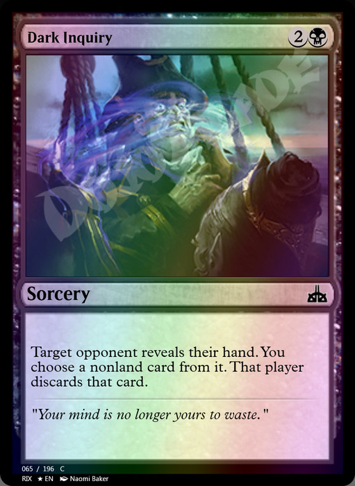 Dark Inquiry FOIL