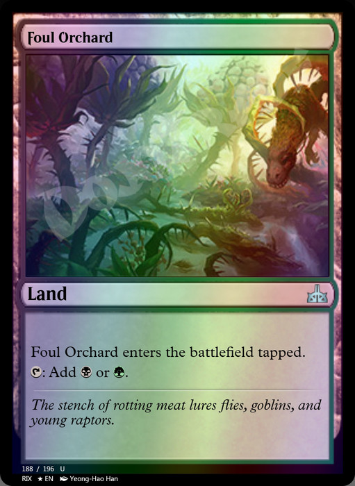 Foul Orchard FOIL