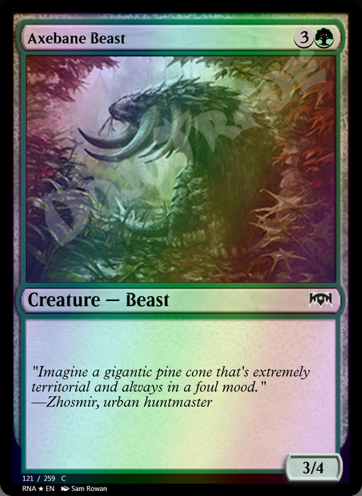 Axebane Beast FOIL