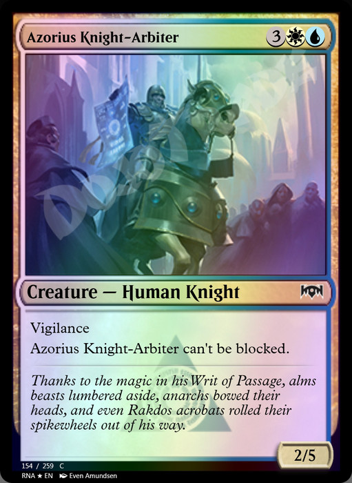 Azorius Knight-Arbiter FOIL