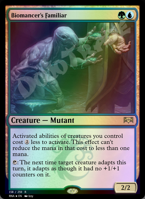 Biomancer's Familiar FOIL