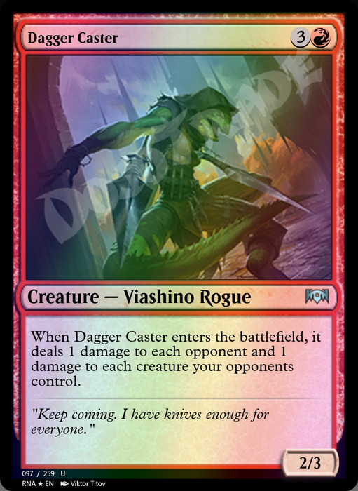 Dagger Caster FOIL