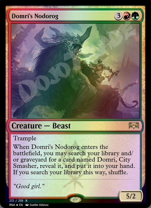 Domri's Nodorog FOIL