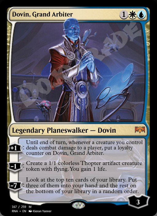 Dovin, Grand Arbiter