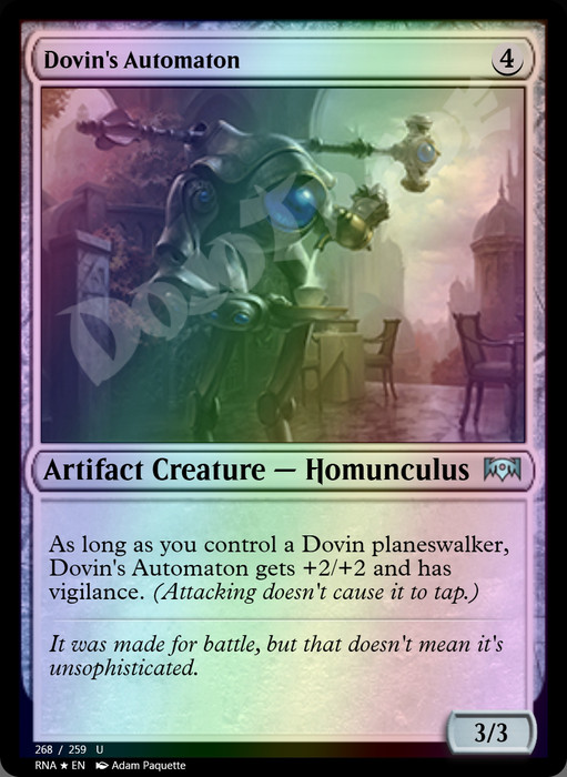 Dovin's Automaton FOIL