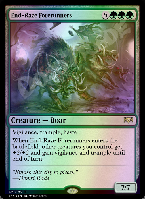 End-Raze Forerunners FOIL