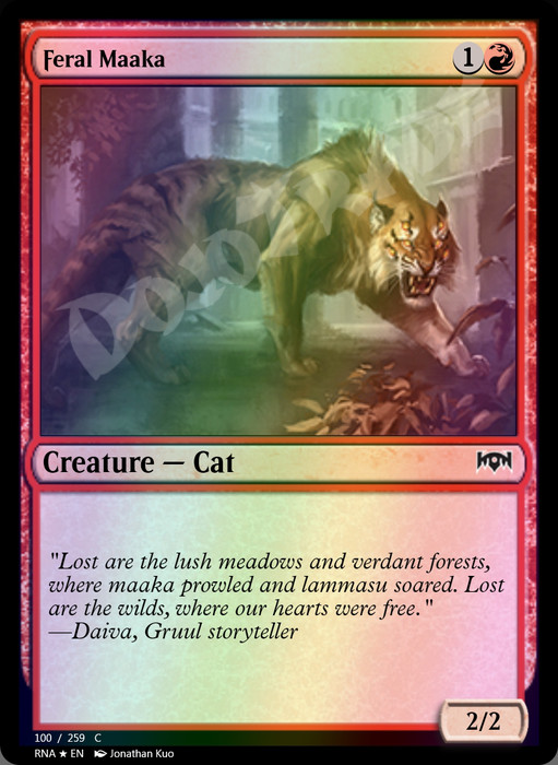 Feral Maaka FOIL