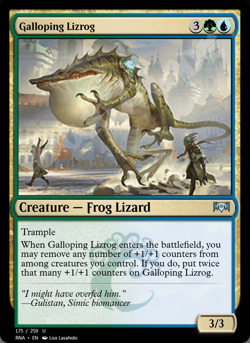 Galloping Lizrog