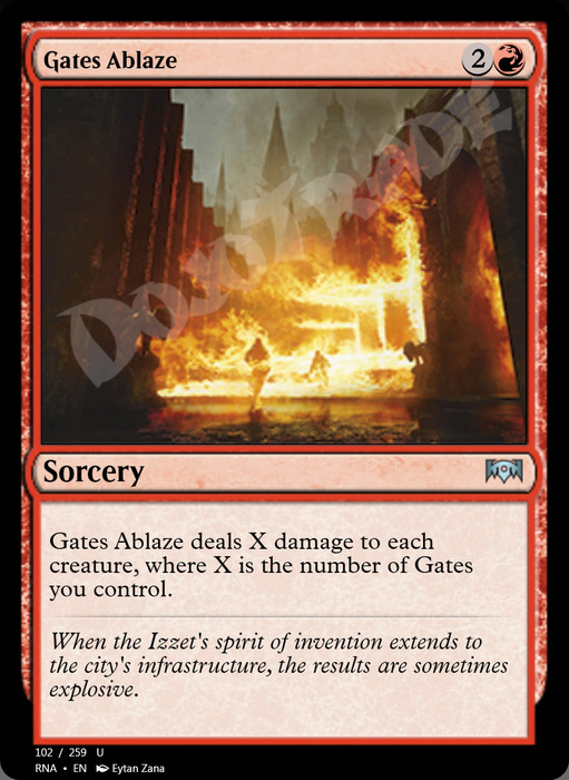 Gates Ablaze