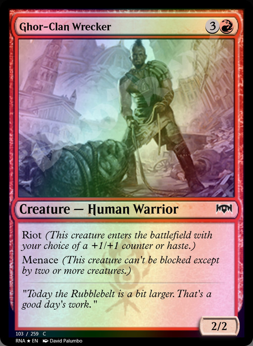 Ghor-Clan Wrecker FOIL