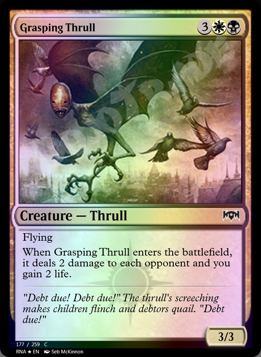 Grasping Thrull FOIL