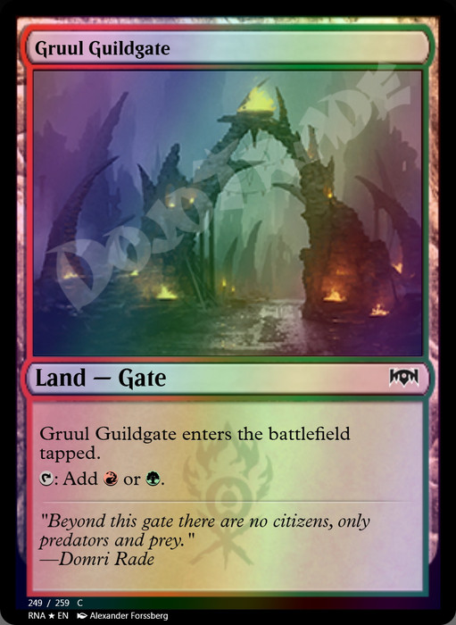 Gruul Guildgate (#249) FOIL