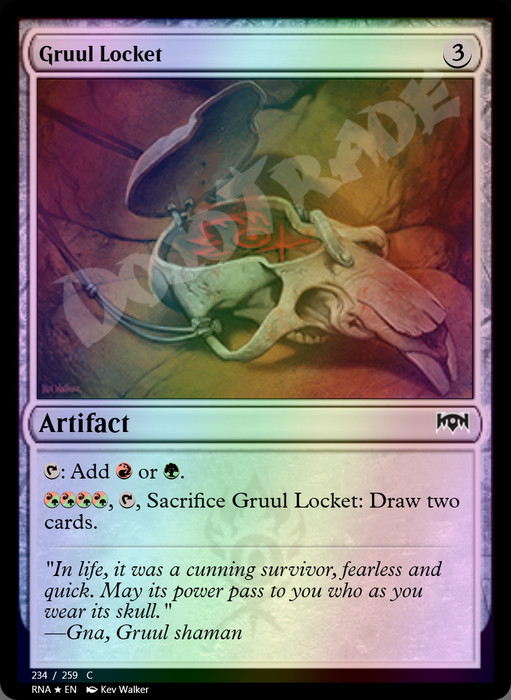 Gruul Locket FOIL