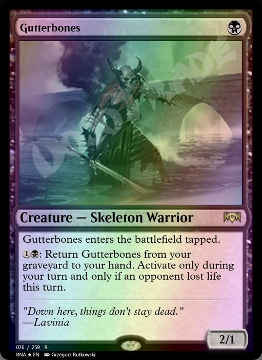 Gutterbones FOIL