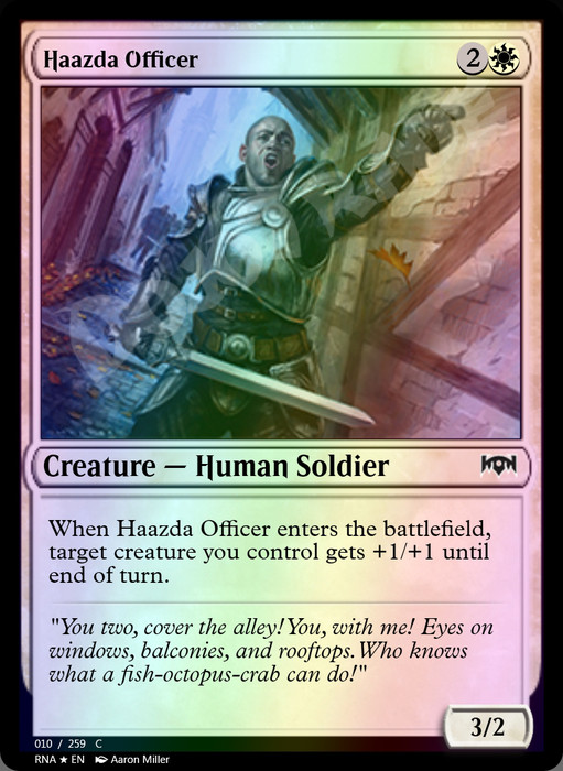 Haazda Officer FOIL