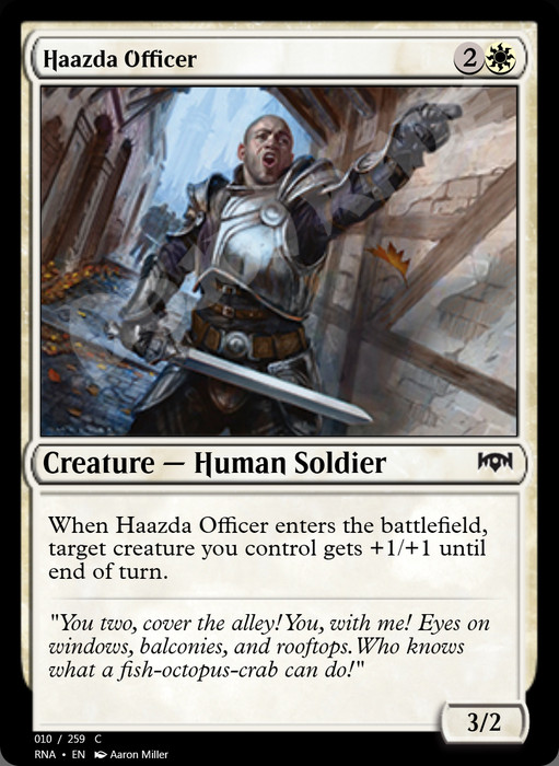 Haazda Officer