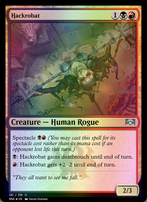 Hackrobat FOIL