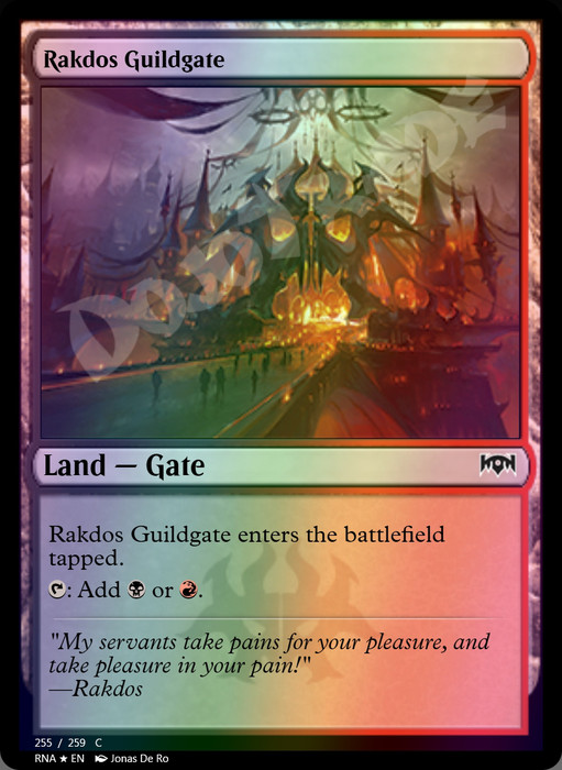Rakdos Guildgate (#255) FOIL