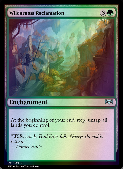 Wilderness Reclamation FOIL