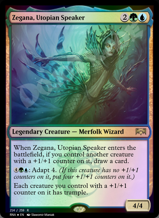 Zegana, Utopian Speaker FOIL