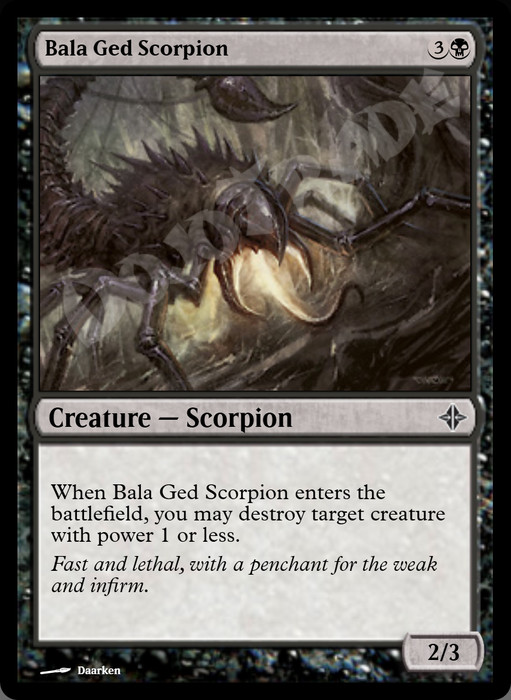 Bala Ged Scorpion