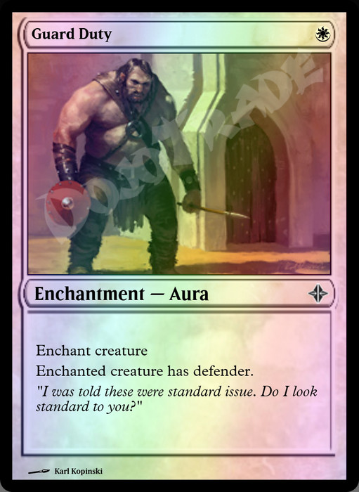 Guard Duty FOIL