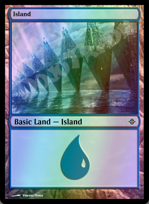 Island (#233) FOIL