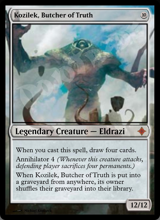 Kozilek, Butcher of Truth