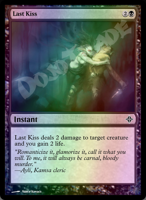 Last Kiss FOIL