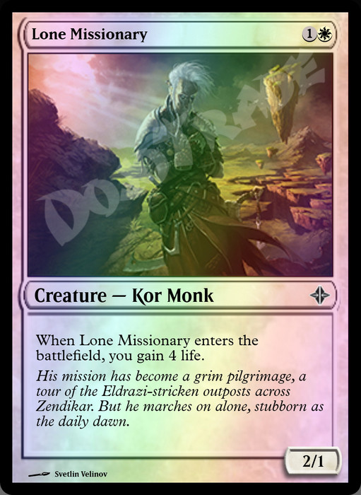 Lone Missionary FOIL