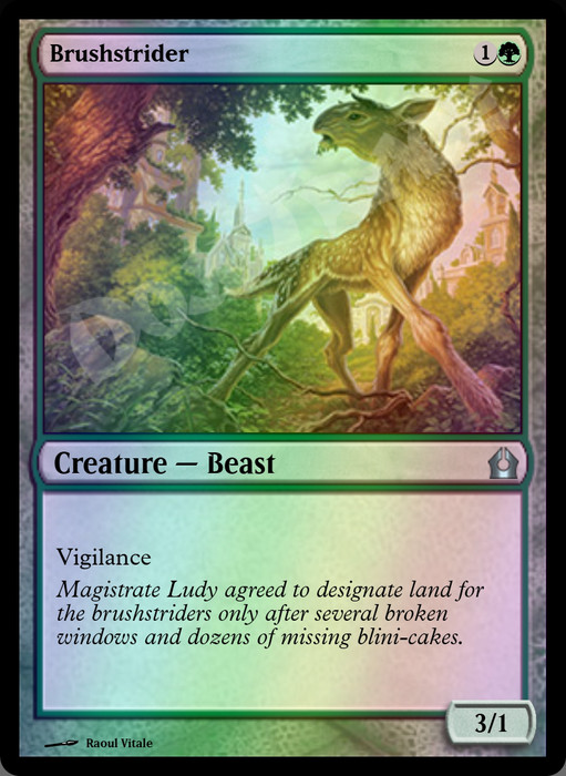 Brushstrider FOIL