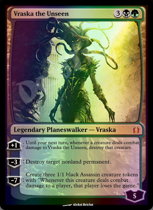 Vraska the Unseen FOIL