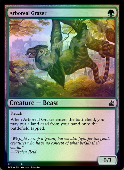 Arboreal Grazer FOIL