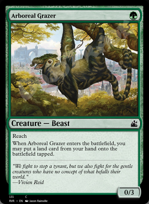 Arboreal Grazer