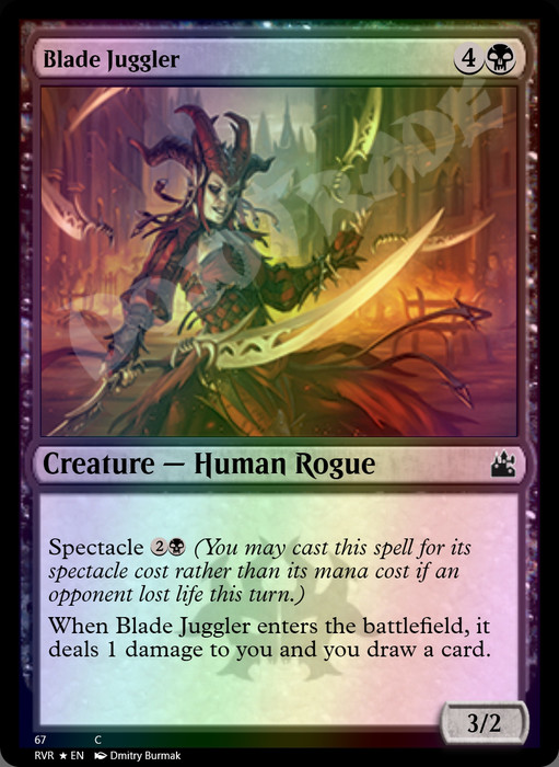 Blade Juggler FOIL