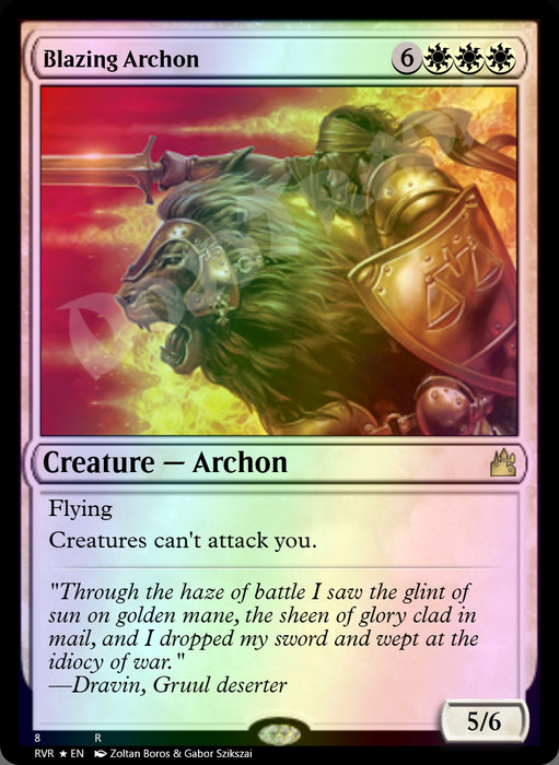 Blazing Archon FOIL