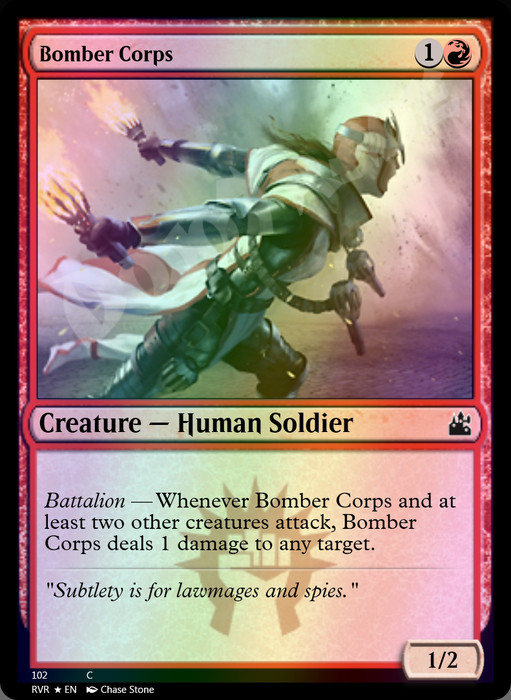 Bomber Corps FOIL