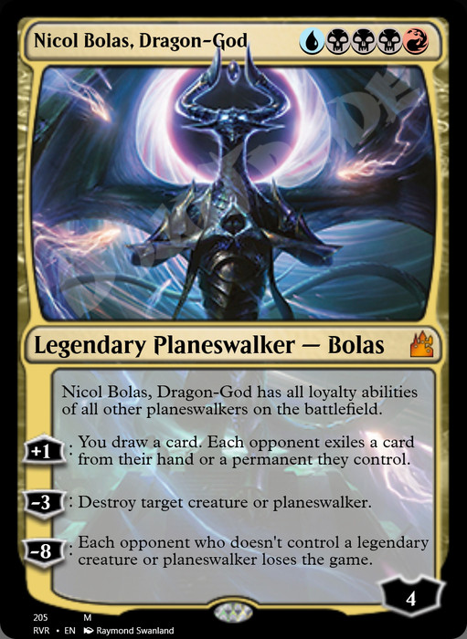 Nicol Bolas, Dragon-God