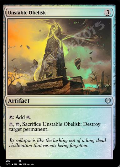 Unstable Obelisk FOIL