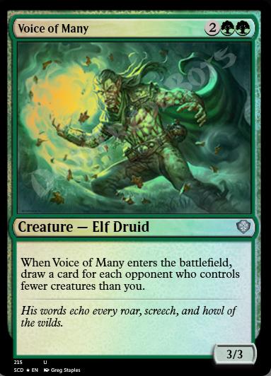 Voice of Many FOIL