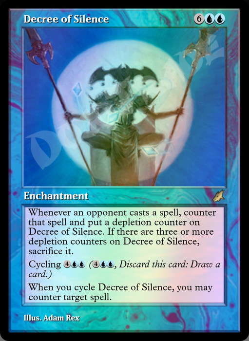 Decree of Silence FOIL