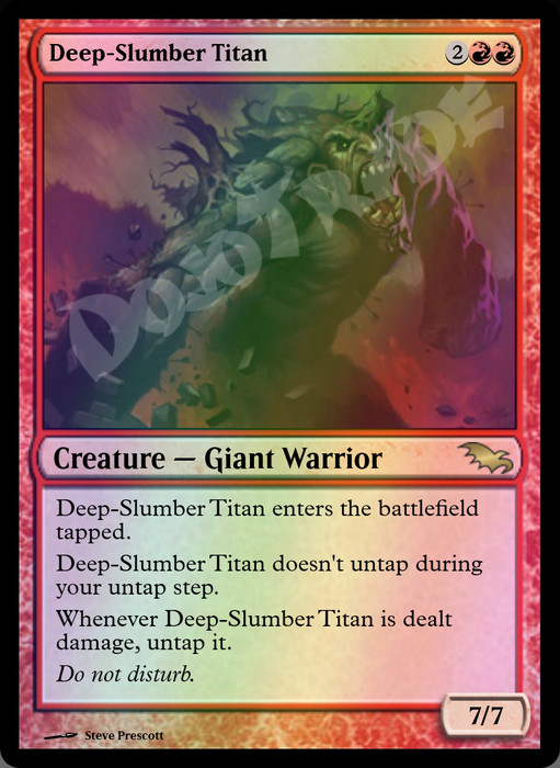 Deep-Slumber Titan FOIL