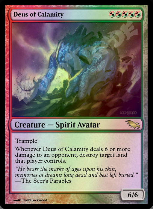 Deus of Calamity FOIL