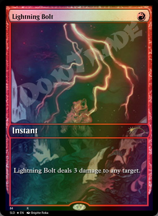 Lightning Bolt (#84) FOIL