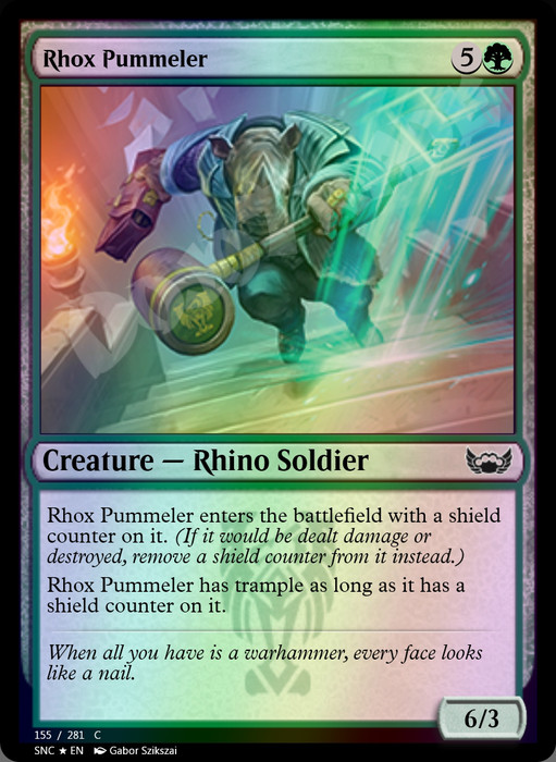 Rhox Pummeler FOIL